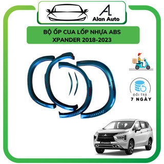 Ốp cua lốp xe xpander 2018 - 2023, 2 mẫu có đèn phản quang và cua lốp trơn. nhựa abs cao cấp