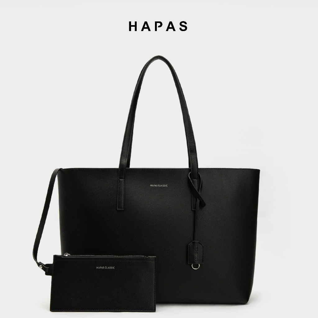 Túi Tote Nữ Cỡ Lớn Dáng Ngang Da Mịn Sz 37 HAPAS - TOT230831