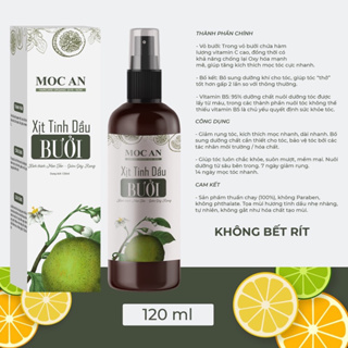 Xịt bưởi Mộc Ân - xịt tinh dầu bưởi Mộc Ân haircare chai 120ml