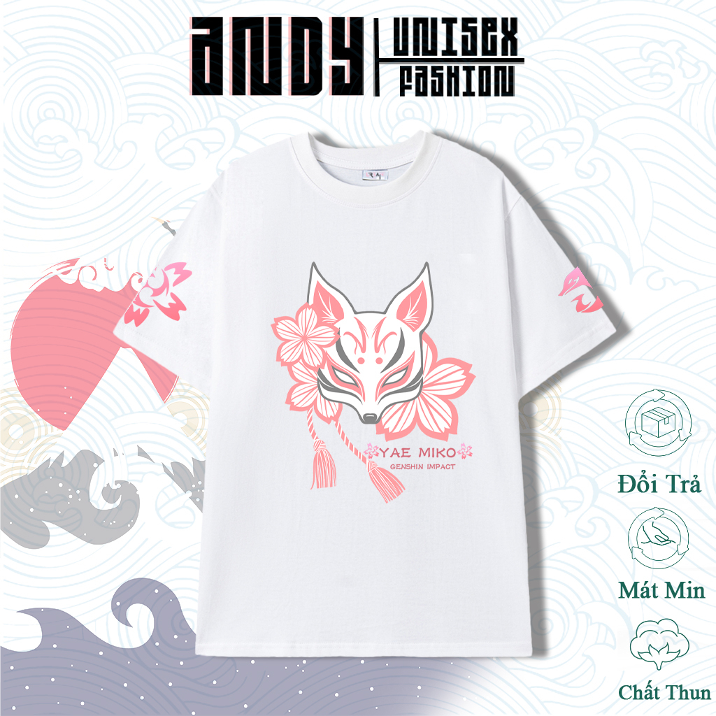 Áo Hoodie Game Genshin Impact, Áo Hoodie họa tiết in sắc nét, Chất nỉ bông mẫu mới cực đẹp