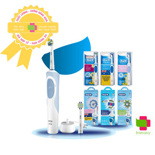 Bàn chải đánh răng điện Oral B Vitality làm sạch sâu, loại bỏ mảng bám cho người lớn và trẻ em trên 10 tuổi, Úc