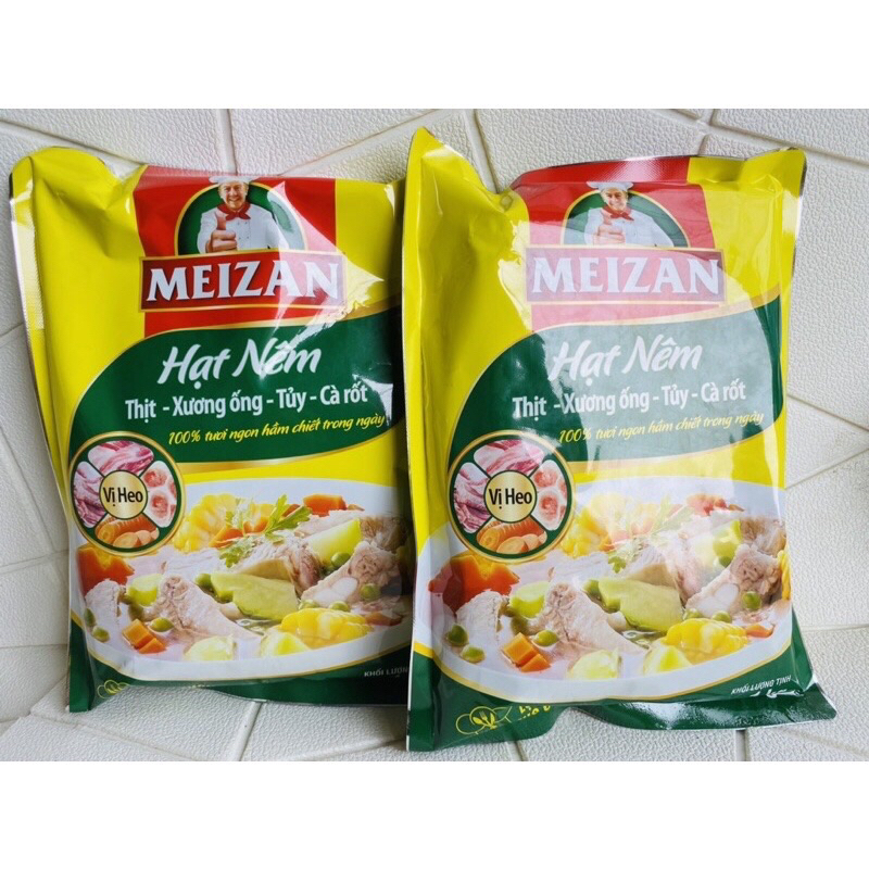 Hạt nêm MeZan túi 1kg dàe 31/1/2024