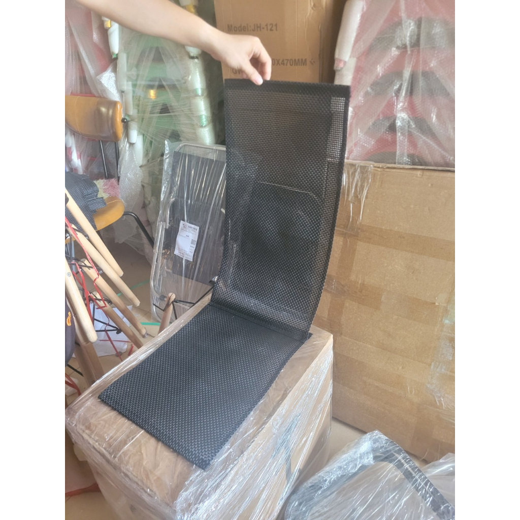 BỘ VẢI LƯỚI THAY GHẾ LÒ XO_CÀ PHÊ_TRÀ SỮA