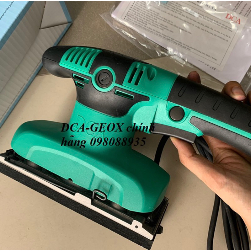 93x185mm Máy chà nhám rung DCA ASB02-185 - giáp chữ nhật