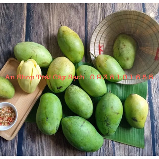 Xoài keo (1kg có kèm muối) [tp.hcm]