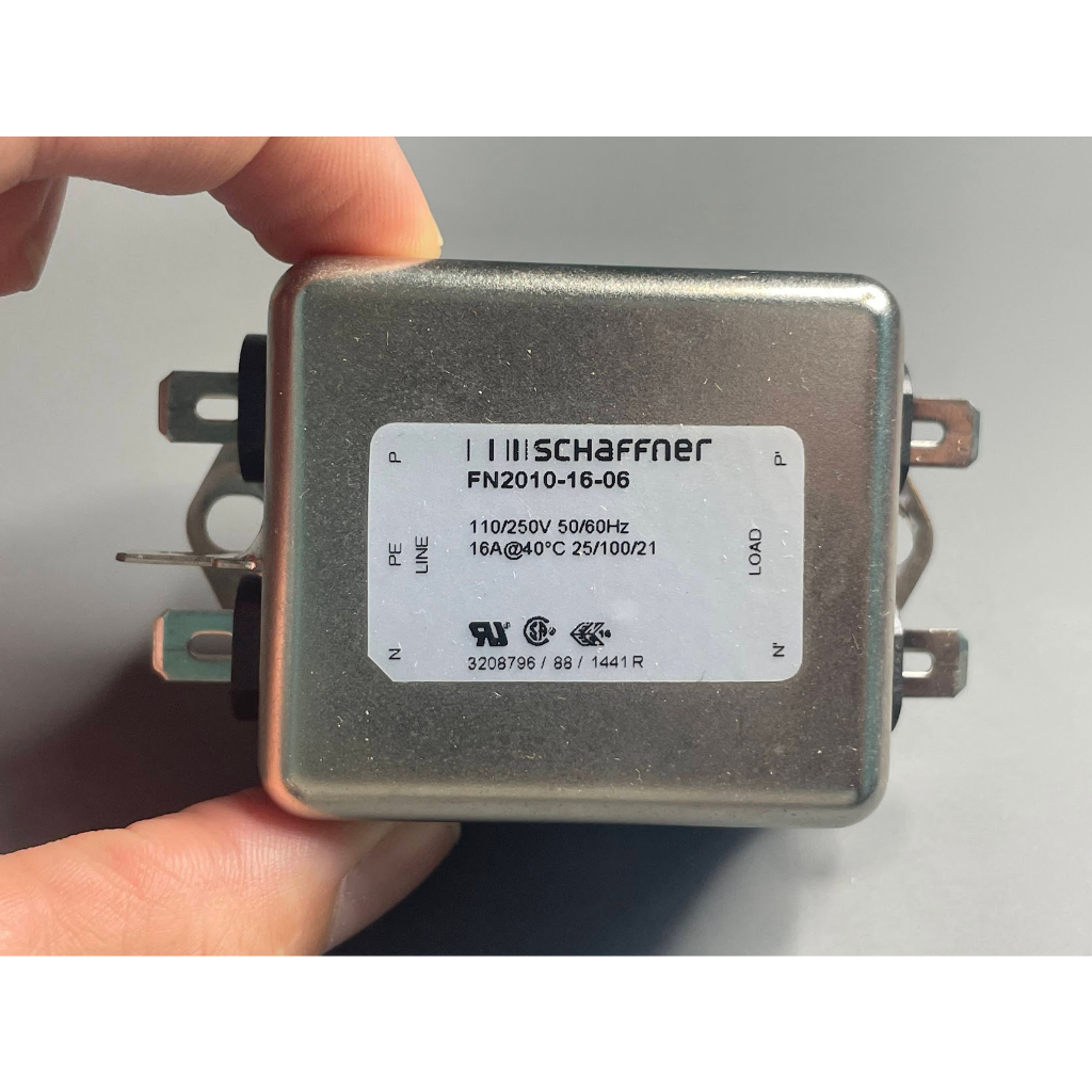 Lọc nhiễu AC 16A 250V Schaffner FN2010-16-06
