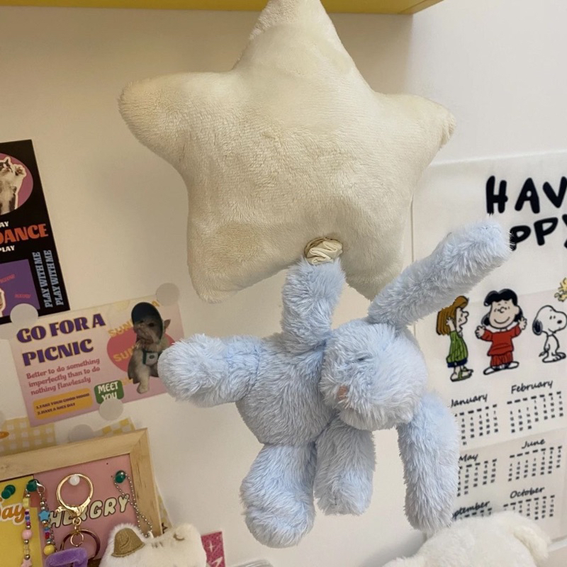 Thỏ Bông Phát Nhạc, Đồ Chơi Treo Nôi Cho Bé Jellycat