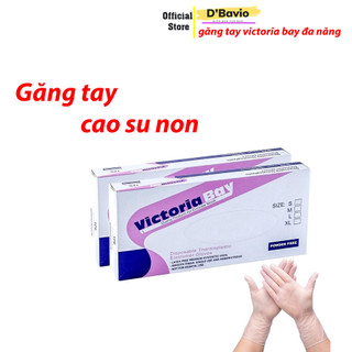 Găng tay Victoria chất cao su non y tế phục vụ làm bếp, nấu ăn nhà hàng - Dbavio