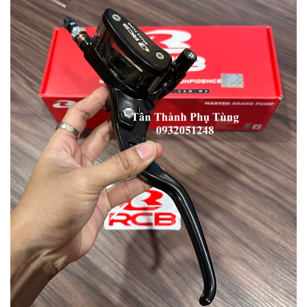 Tay thắng RCB E2 bình dầu xéo 14mm : tay trái, tay phải chính hãng