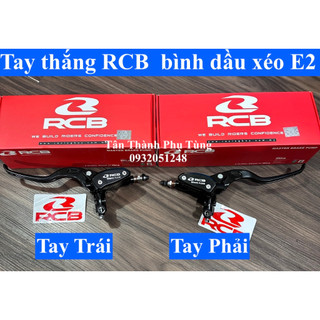 Tay thắng RCB E2 bình dầu xéo 14mm : tay trái, tay phải chính hãng