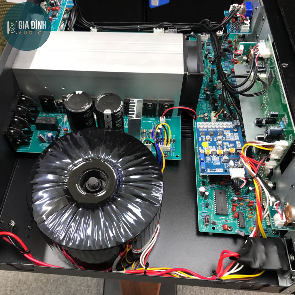 Đẩy liền Vang JA S6-500, 500W/ 8Ω và 600W/ 4Ω - Chính Hãng