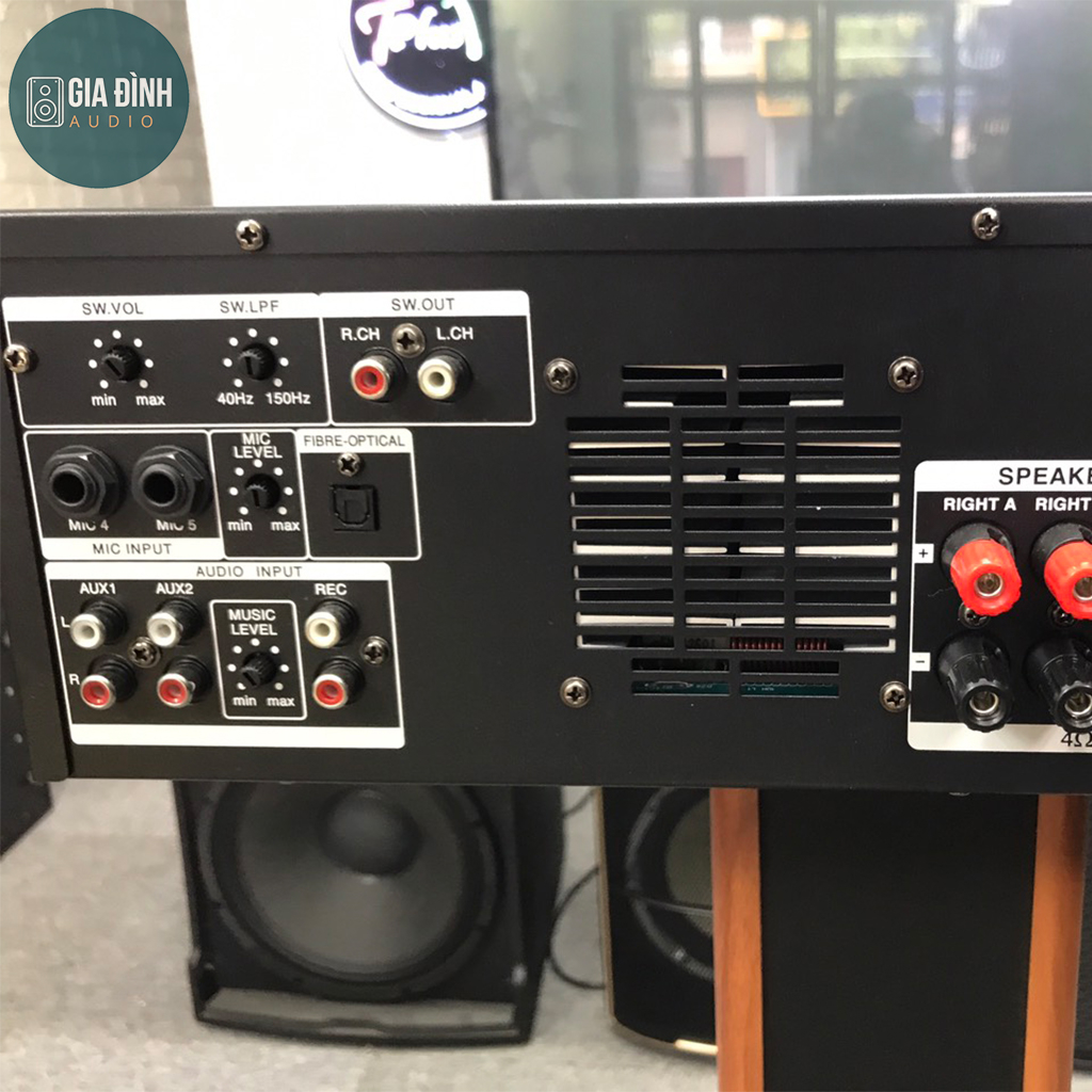 Đẩy liền Vang JA S6-500, 500W/ 8Ω và 600W/ 4Ω - Chính Hãng