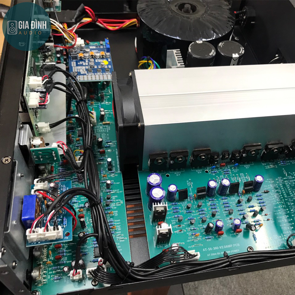 Đẩy liền Vang JA S6-500, 500W/ 8Ω và 600W/ 4Ω - Chính Hãng