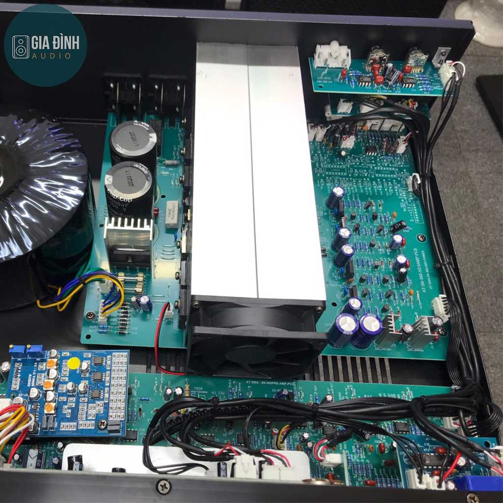 Đẩy liền Vang JA S6-500, 500W/ 8Ω và 600W/ 4Ω - Chính Hãng