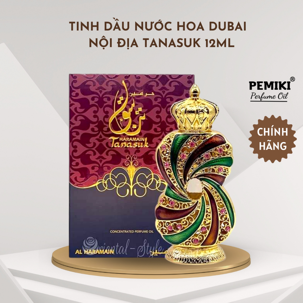 Tinh Dầu Nước Hoa Dubai Nội Địa TANASUK 12ml For Women