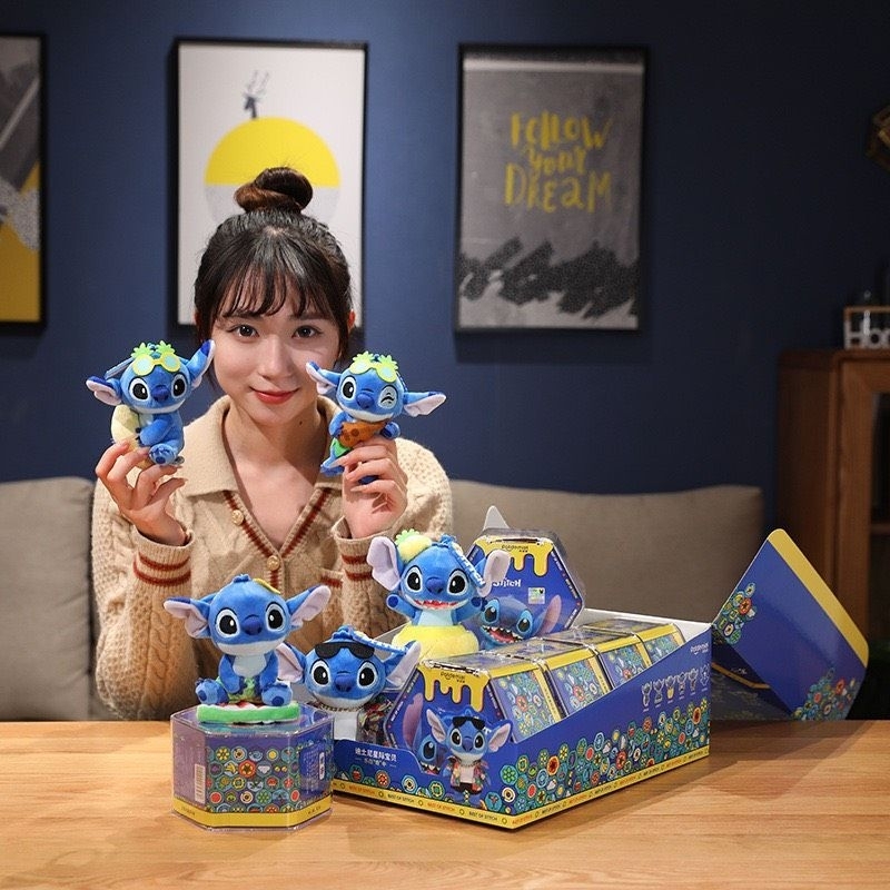 Hộp mù bí ẩn phiên bản Stitch dễ thương hot trend chính hãng Disney
