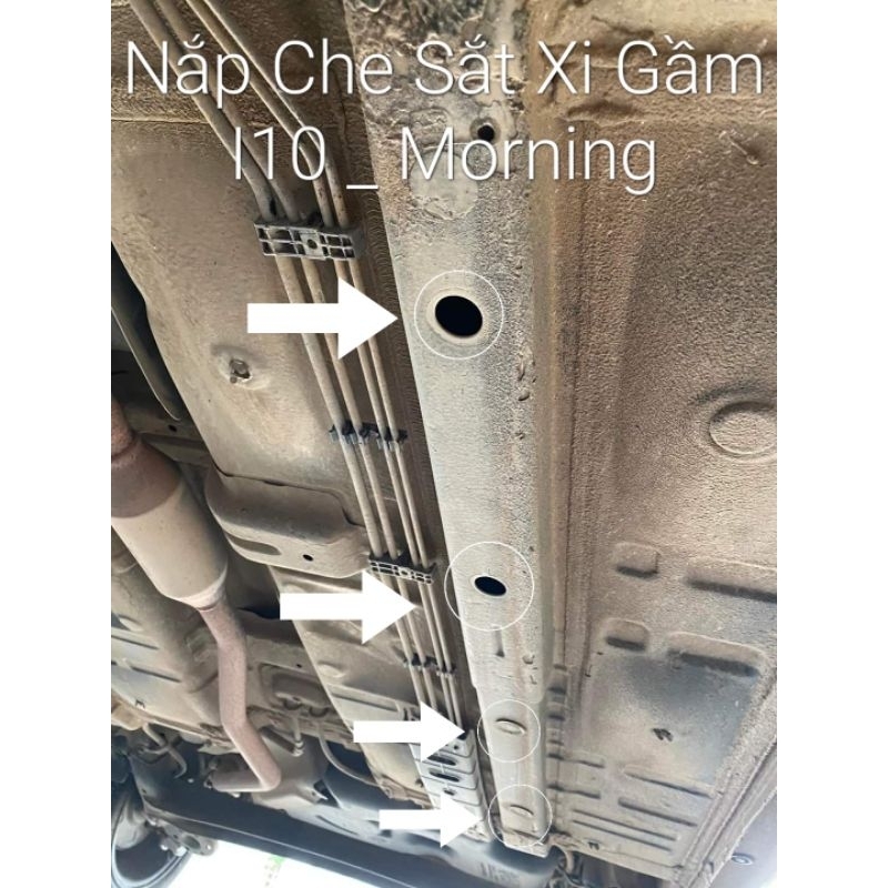 Nút Bịt Gầm Xe i10 _ Morning 2012 _2023