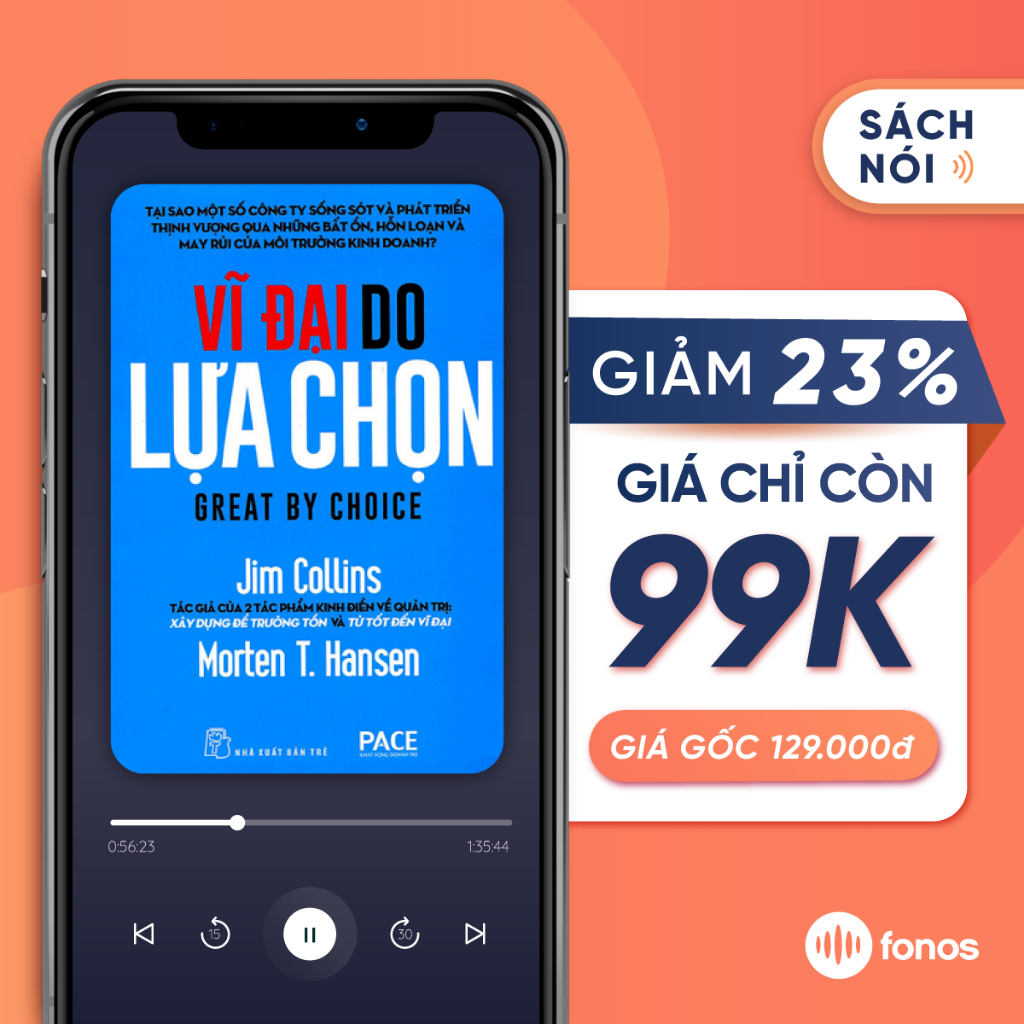 Sách nói: Vĩ Đại Do Lựa Chọn [E-Voucher]