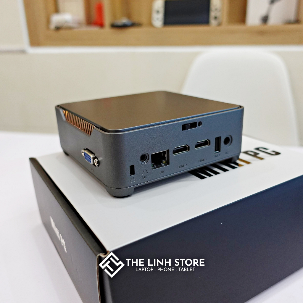 Máy tính Mini PC Intel NUC GK3V mới FullBox - intel J4125 8G SSD 256G