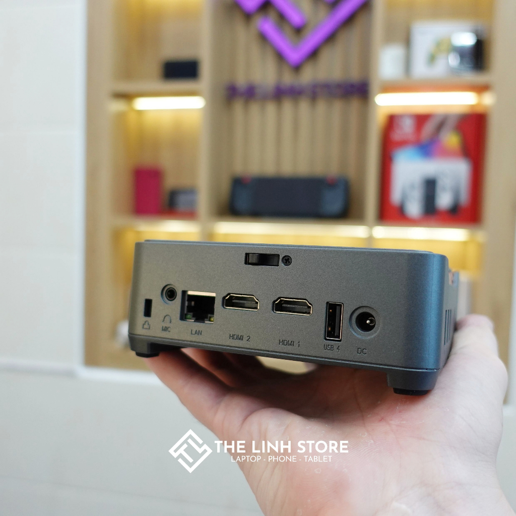Máy tính Mini PC Intel NUC GK3V mới FullBox - intel J4125 8G SSD 256G