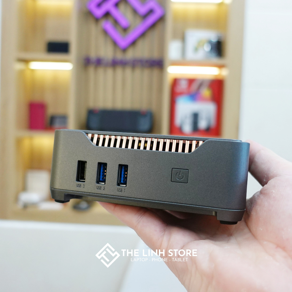 Máy tính Mini PC Intel NUC GK3V mới FullBox - intel J4125 8G SSD 256G