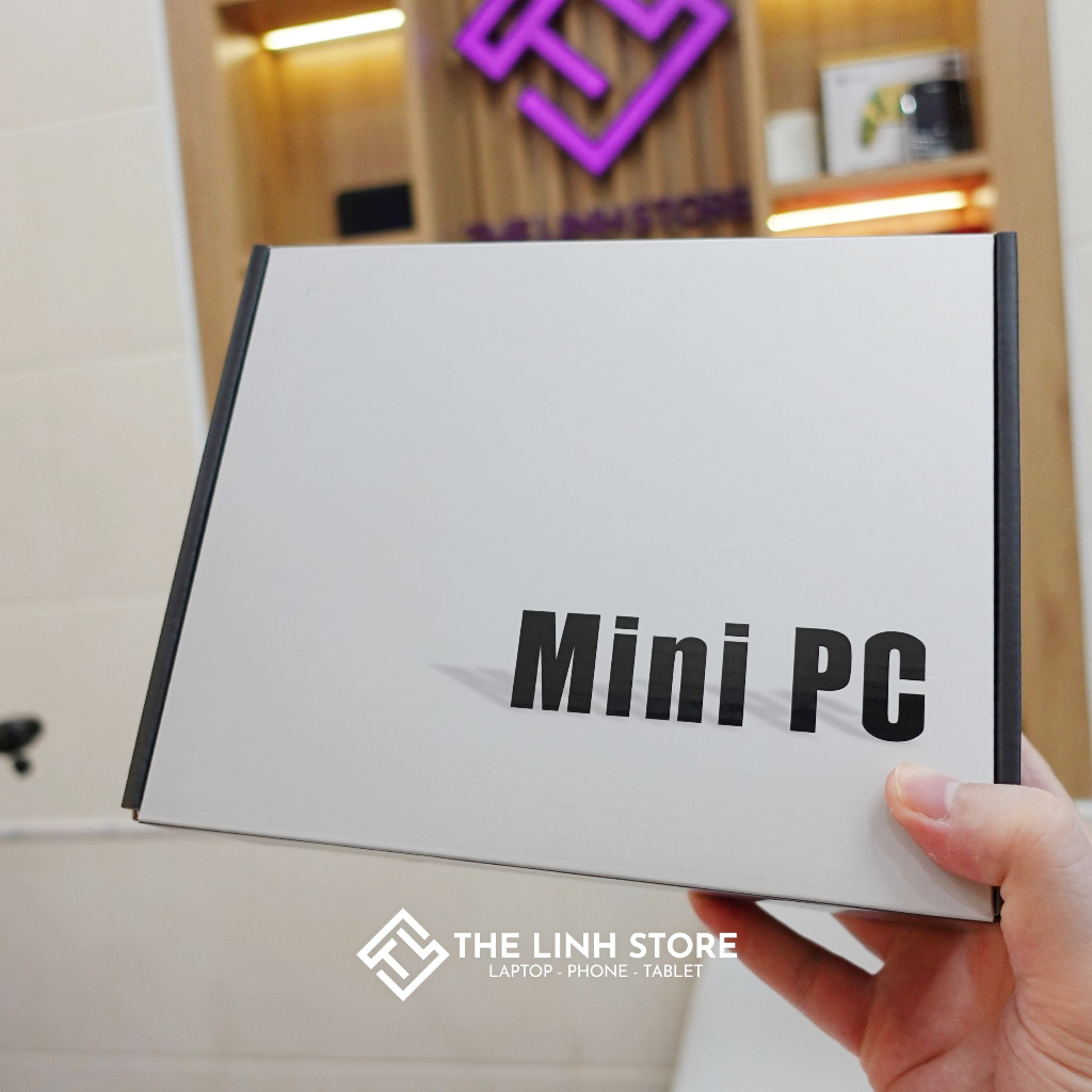 Máy tính Mini PC Intel NUC GK3V mới FullBox - intel J4125 8G SSD 256G