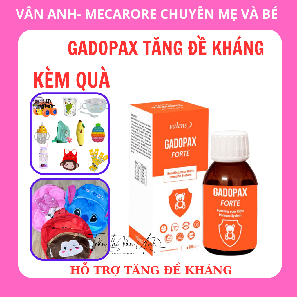 Gadopax Forte chai 100ml - Hỗ trợ tăng cường sức đề kháng của cơ thể