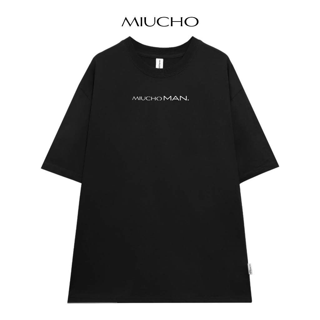 Áo thun Nam tay ngắn Miucho ATD88 form rộng đẹp chất vải cotton mềm mại local brand in basic