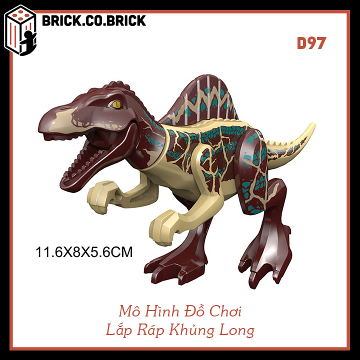Khủng Long Đồ Chơi Lắp Ráp Mô hình Jurassic World Công Viên Kỷ Jura Thế giới Khủng long Bạo Chúa STT-33
