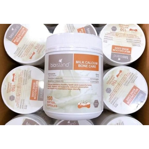 Canxi Bio Island Milk Calcium BonCare - 150 viên - Canxi Sữa Bon Care của Úc