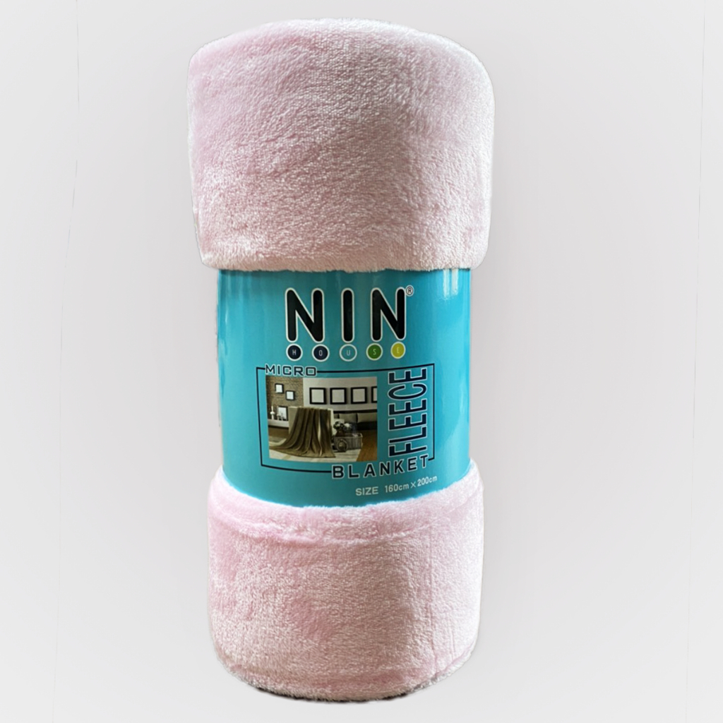 Mền tuyết NIN House siêu mềm mịn 100% Microfiber màu Liac Snow nhiều kích cỡ