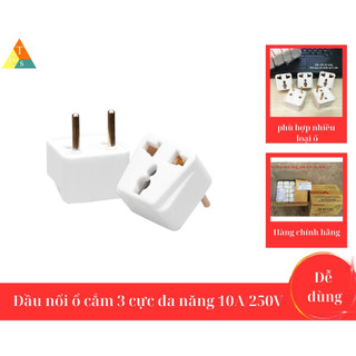 Phích cắm chuyển 3 chấu sang 2 chấu