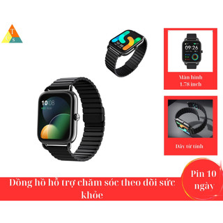 Đồng Hồ Thông Minh HAYLOU RS4 Plus - Màn hình 1.78'' AMOLED, Kháng nước IP68, Hỗ Trợ Đo SpO2