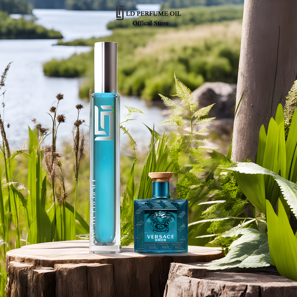 Nước Hoa Nam Tính LD11 Hương Versace Eros, Tinh Dầu Thơm Nam Chai Chiết 12ml