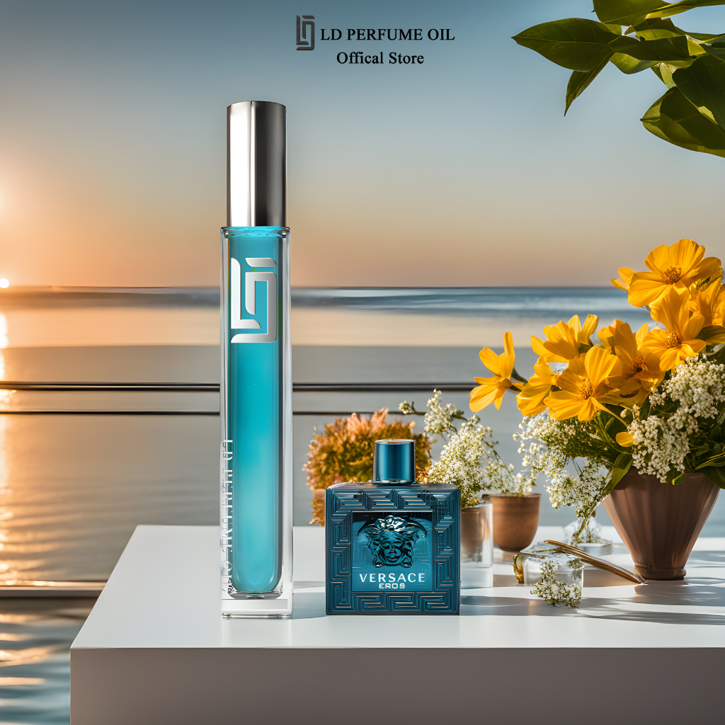 Nước Hoa Nam Tính LD11 Hương Versace Eros, Tinh Dầu Thơm Nam Chai Chiết 12ml