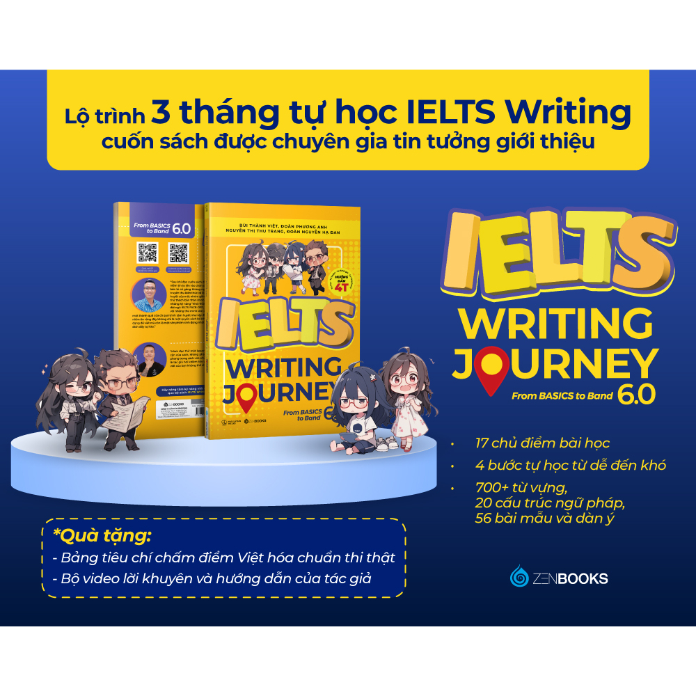 Sách - IELTS Writing Journey From Basics To Band 6.0