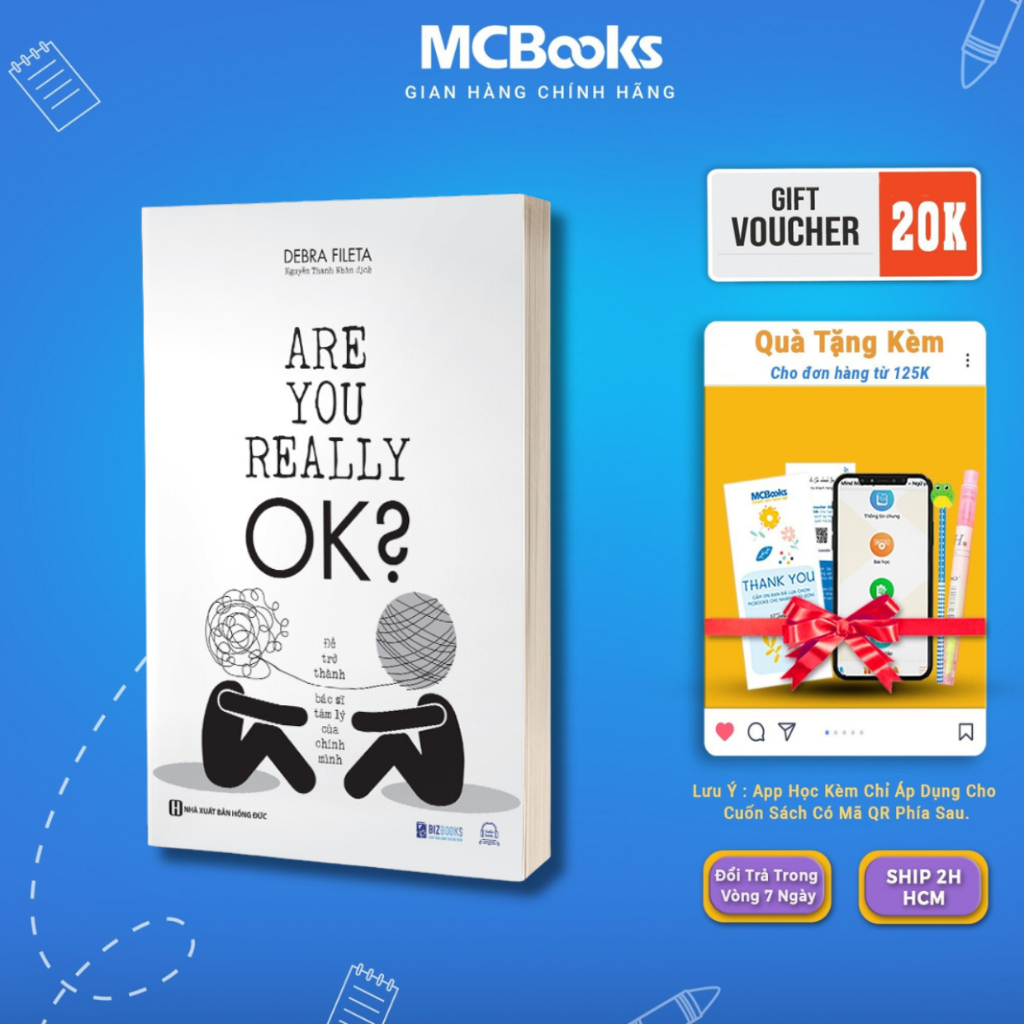 Sách - Are You Really OK? - Để Trở Thành Bác Sĩ Tâm Lý Của Chính Mình - MCBooks