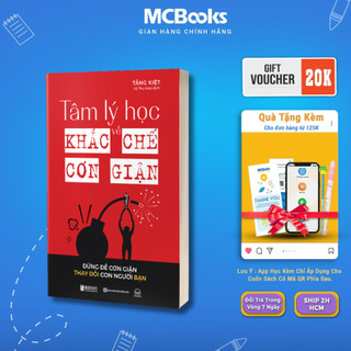 Sách - Tâm Lý Học Về Khắc Chế Cơn Giận - Đừng Để Cơn Giận Thay Đổi Con Người Bạn - MCBooks