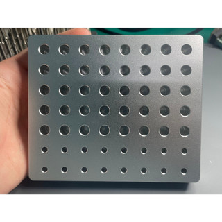 Đế nhôm cnc dùng cắm mũi khoan, mũi vít