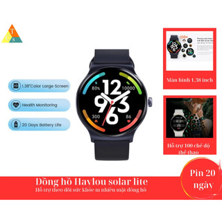 Đồng Hồ Thông Minh Haylou Solar Lite Màn Hình 1.38 inch TFT HD IP68 Bluetooth 5.3