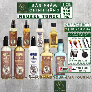 Xịt tăng độ phồng tóc Reuzel Grooming Tonic - Surf Tonic - Clay Spray - Hair Tonic | 100ml & 355ml