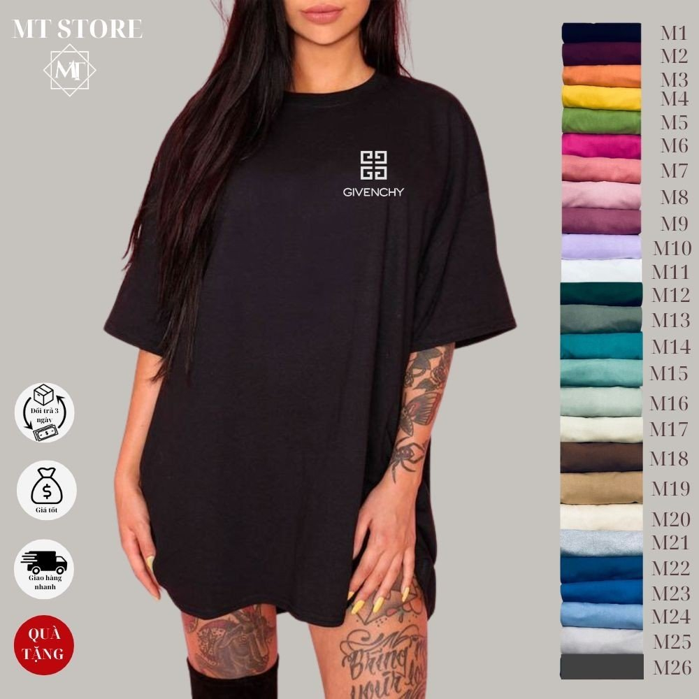 Áo Phông FREESIZE In Logo Nam Nữ Cotton chất liệu cao cấp thoáng mát dễ phối đồ | MT STORE