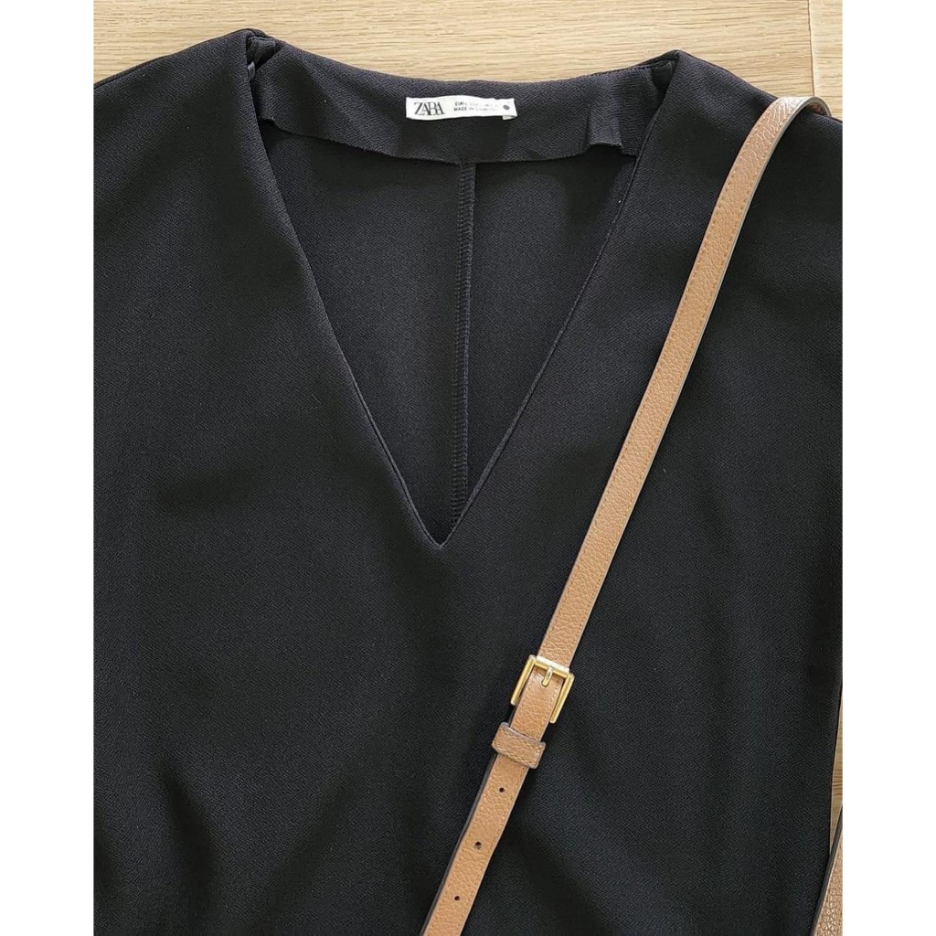 Đầm midi Za.ra hàng Cambo xuất dư xịn vải tây co giãn