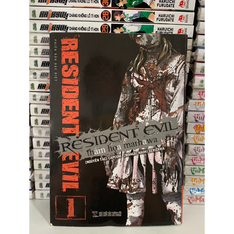 Resident Evil thảm họa marhawa tập 1,2 có trang màu
