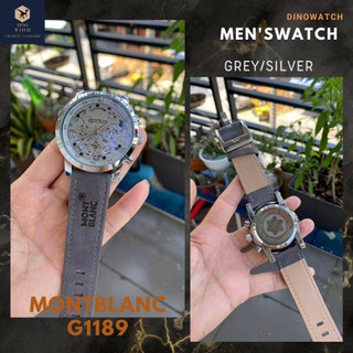 ĐỒNG HỒ NAM MONT-BLANC CHRONOGRAPH HEMISPHERES , DÂY DA , SIZE 44MM