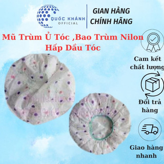 Mũ trùm ủ tóc ,bao trùm nilon hấp dầu tóc