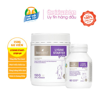 Bột Bioisland LYSINE Starter For Kids 150g
