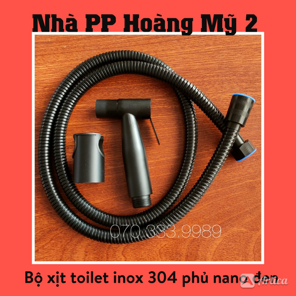 Bộ xịt vệ sinh Toilet inox 304