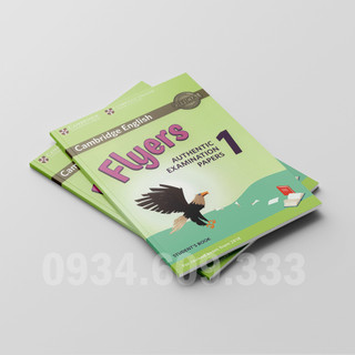 Cambridge English Flyers Authentic in màu đẹp tặng file MP3