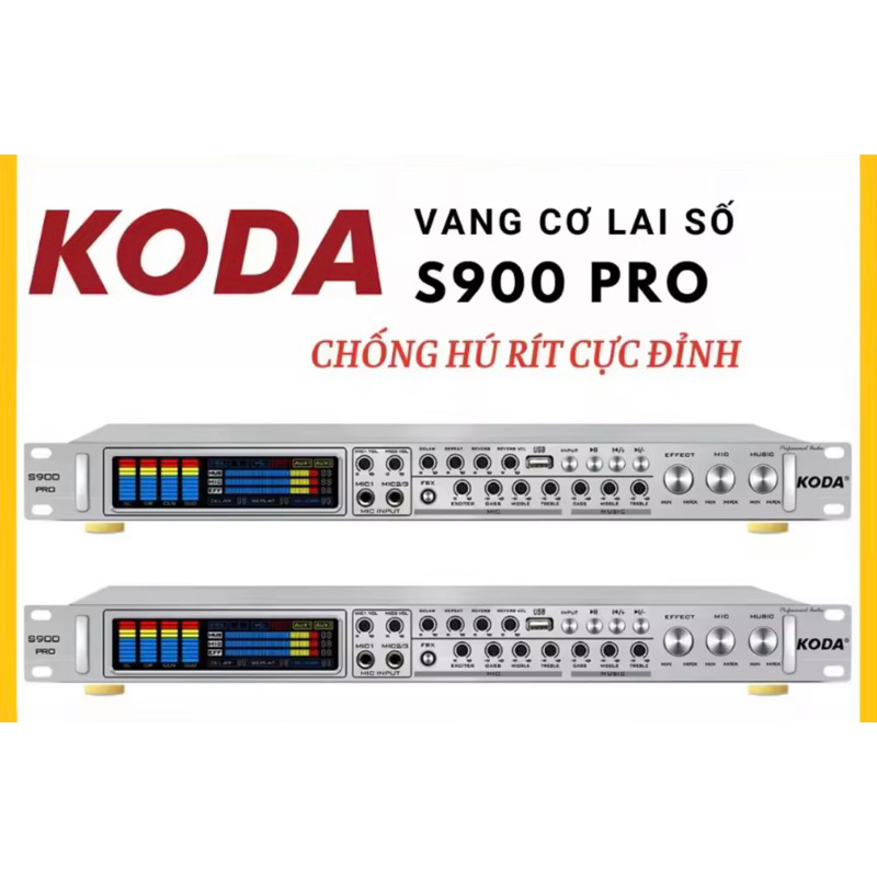 ( New 2023 ) VANG CƠ LAI SỐ KODA S900 PRO - ĐẲNG CẤP VIP CỦA DÒNG VANG SỐ CHỈNH CƠ CHÍNH HÃNG KODA, Vang Reverd